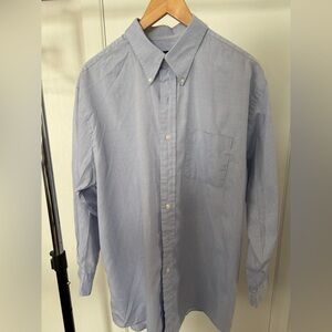 John Ashford Light Blue Casual Button-Down Shirt